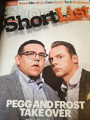 Shortlist Magazine July 2013 Simon Pegg cover Reece Shearsmith Christopher Guest