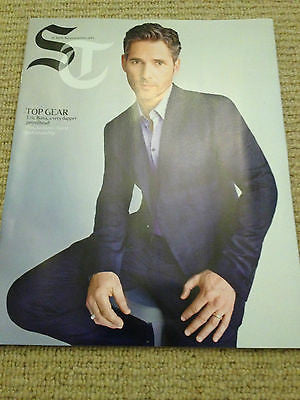ST MEN MAGAZINE AUTUMN 2013 ERIC BANA ON THE COVER (CLOSED CIRCUIT)