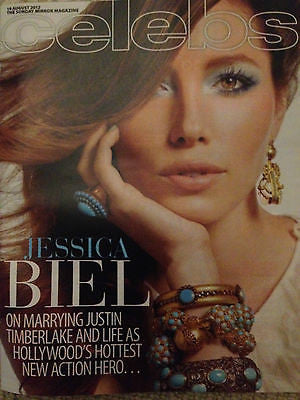 Celebs Magazine JESSICA BIEL Rufus Hound Trinny & Susannah Katie Price Tom Hardy