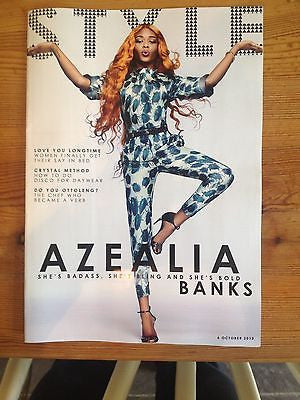 UK Azealia Banks EXCLUSIVE Interview Style Sunday Times Magazine ATM Jam