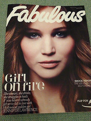 Fabulous Magazine 24 March 2013 Jake Bugg Jennifer Lawrence UK Cover Interviews