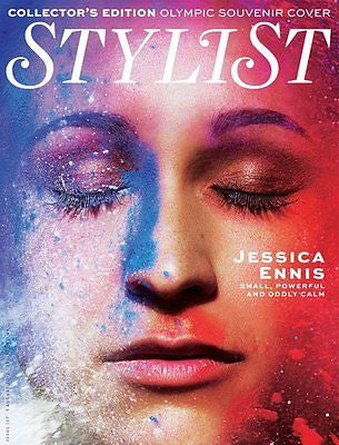** NEW UK !! JESSICA ENNIS UK COVER STYLIST MAGAZINE LONDON 2012 OLYMPICS