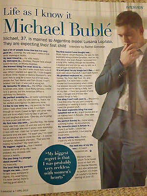 NEW S Magazine MICHAEL BUBLE Alesha Dixon Mindy Richard Hammond Jeff Banks