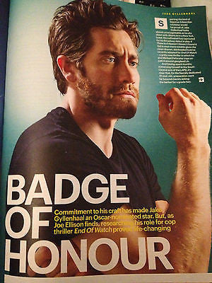 SHORTLIST Magazine 22/11/2012 JAKE GYLLENHAAL David Mitchell Danny Care