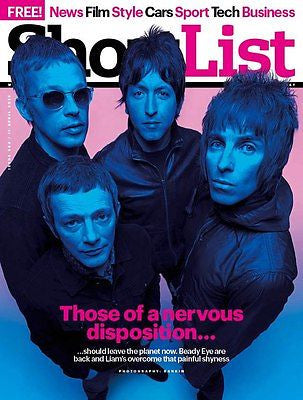 SHORTLIST Magazine 11/04/2013 Beady Eye Liam Gallagher Martin Kemp
