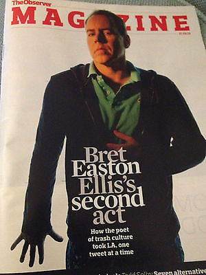 NEW Observer Magazine BRET EASTON ELLIS PABLO BRONSTEIN HILARY DEVEY