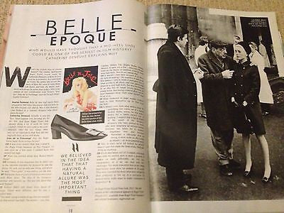 *** NEW UK !! CATHERINE DENEUVE inter/w ALICE EVE raf simons ANNA FRIEL ***