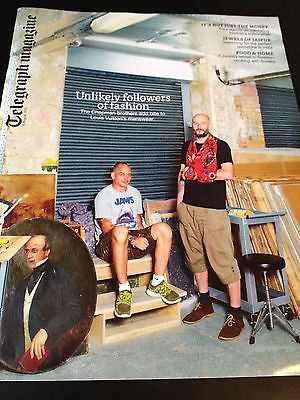 JAKE AND DINOS CHAPMAN BROTHERS interview LOUIS VUITTON UK 1 DAY ISSUE NEW