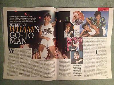 Event Magazine 22 September 2013 George Michael - Wham!