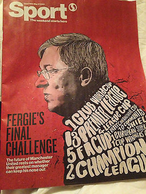 Sir Alex Ferguson's Retirement UK Sport Magazine May 17 2013 Manchester United