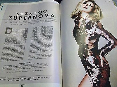 *** NEW UK !! CATHERINE DENEUVE inter/w ALICE EVE raf simons ANNA FRIEL ***