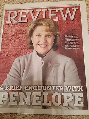 Downton Abbey PENELOPE WILTON PHOTO UK COVER EXPRESS REVIEW JUNE 2016