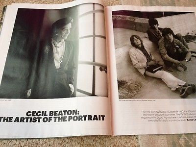 FT WEEKEND Magazine August 2015 ANNIE LEIBOVITZ Cecil Beaton John Cooper Clarke