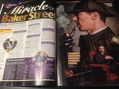 Sherlock MARTIN FREEMAN Benedict Cumberbatch PHOTO INTERVIEW UK MAGAZINE 2015