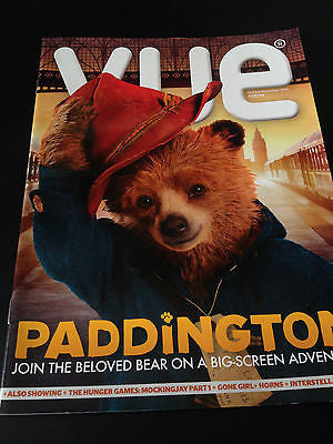 VUE MAGAZINE NOVEMBER 2014 PADDINGTON THE MOVIE BEN WHISHAW PHOTO COVER