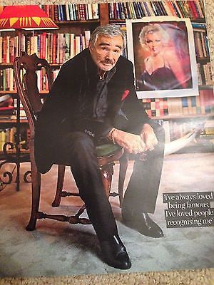 CANDICE HUFFINE PHOTO COVER INTERVIEW UK TIMES MAGAZINE JULY 2016 BURT REYNOLDS