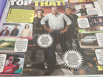 JANE SEYMOUR PHOTO INTERVIEW JUNE 2015 RICHARD HAMMOND MATTHEW MCNULTY TOP GEAR