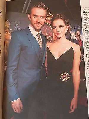 Beauty & The Beast DAN STEVENS Photo Cover UK Times Interview March 2017