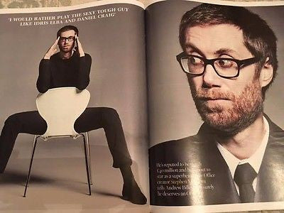 Times Magazine February 2017 Lily Collins Stephen Merchant