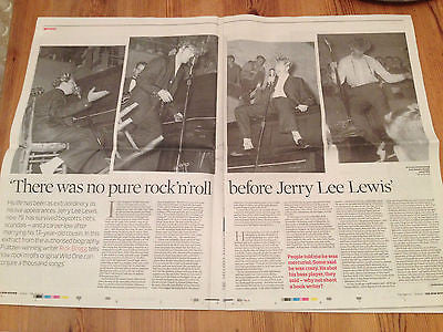 OBSERVER REVIEW OCT 2014 JERRY LEE LEWIS RIK MAYALL THURSTON MOORE EILEEN ATKINS