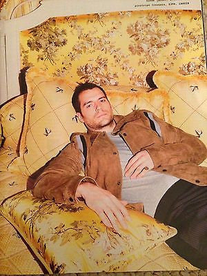 Batman Vs Superman HENRY CAVILL PHOTO COVER INTERVIEW STYLE MAGZINE MARCH 2016