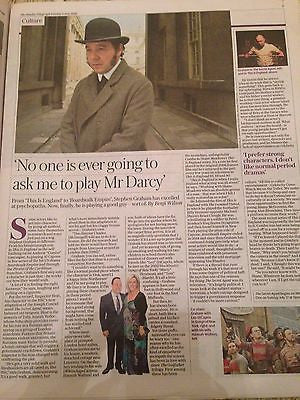 The Secret Agent STEPHEN GRAHAM PHOTO INTERVIEW UK Telegraph Living 3 July 2016