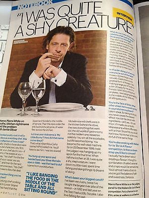 MARCO PIERRE WHITE interview BILL HICKS 1 DAY ISSUE MAGNUS CARLSEN JAMES ELLROY