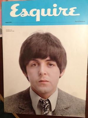 Sir Paul McCartney Photo Cover Uk ESQUIRE Magazine Subscribers Cover 08/2015