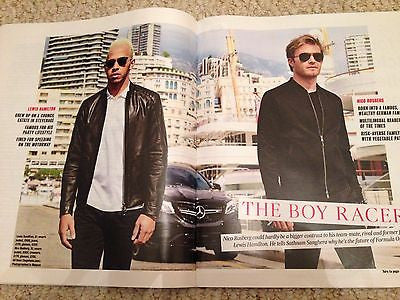 BRIGITTE BARDOT PHOTO SPECIAL UK TIMES MAGAZINE AUG 2016 NICO ROSBERG INTERVIEW