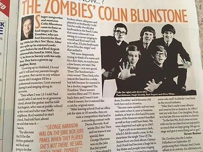 Tom Jones UK Photo Cover Interview UK Magazine April 2017 Jane Asher The Zombies