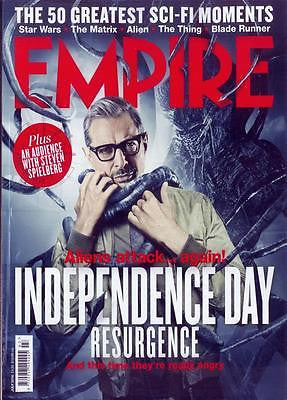 JEFF GOLDBLUM INDEPENDENCE DAY PRINCE (PURPLE RAIN) Empire UK magazine July 2016