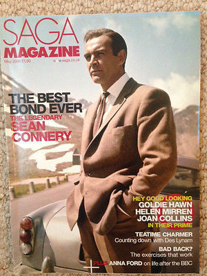 SAGA magazine May 2006 SEAN CONNERY James Bond PINK FLOYD Nigel Tully