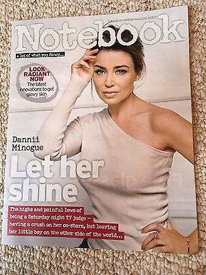UK Notebook Magazine January 2017 Dannii Minogue Linda Lusardi Idris Elba