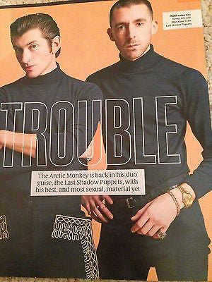 LAST SHADOW PUPPETS Photo Cover interview UK MAGAZINE MARCH 2016 GEORGE MARTIN