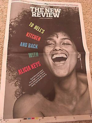 ALICIA KEYS UK PHOTO COVER INTERVIEW NOVEMBER 2016 LAZARUS DAVID BOWIE INTERVIEW