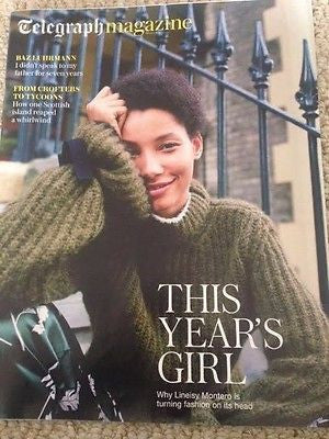 TELEGRAPH MAGAZINE JULY 2016 LINEISY MONTERO PHOTO COVER NEW BAZ LUHRMANN
