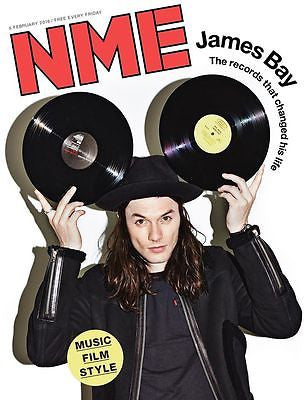 River JAMES BAY Photo Cover interview UK NME MAGAZINE JANUARY 2016 NEW