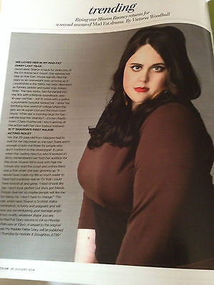 You Magazine January 2014 Emily Mortimer Dolly Wells Chris O'Dowd Sharon Rooney