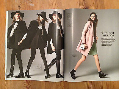 BETTE FRANKE PHOTO COVER SHOOT TIMES MAGAZINE SEPTEMBER 2014 Franca Sozzani