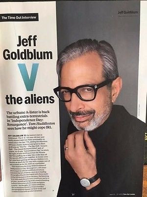Time Out London Magazine 21 June 2017 Jeff Goldblum Ralph Fiennes