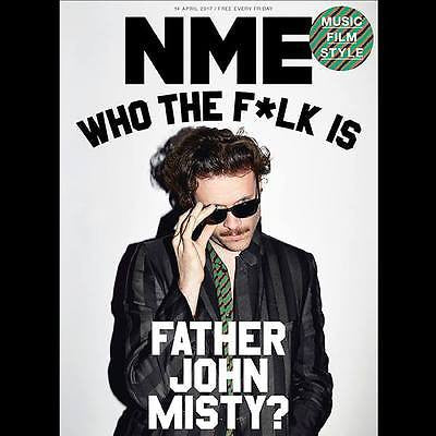 FATHER JOHN MISTY Photo Cover interview UK NME MAGAZINE April 2017