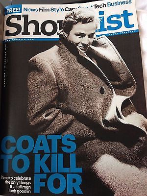 (UK) SHORTLIST MAGAZINE OCTOBER 2015 MARLON BRANDON PHOTO COVER ZINEDINE ZIDANE