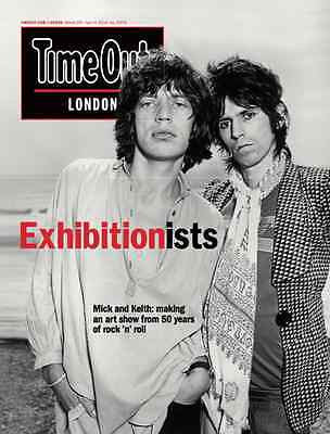 (UK) TIME OUT MAGAZINE March 2016 Rolling Stones MICK JAGGER Keith Richards