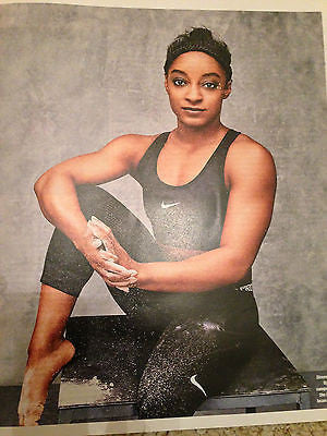 UK TIMES Magazine 08/2016 FIONA BRUCE interview SIMONE BILES