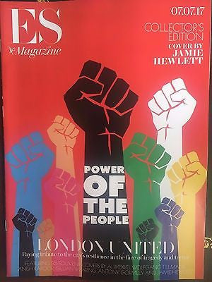 JAMIE HEWLETT 'London United' ARTIST COVER 1 - UK ES Magazine July 2017