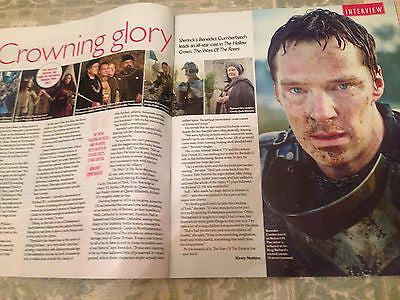 UK SATURDAY Magazine May 2016 Hollow Crown Benedict Cumberbatch interview