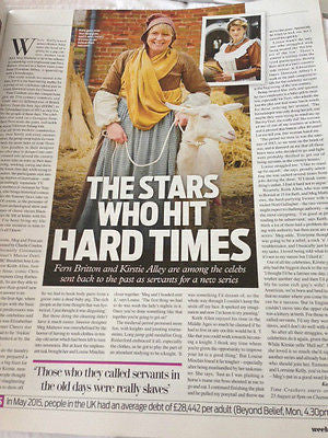 PETER TORK & MICKY DOLENZ - THE MONKEES WEEKEND MAGAZINE - AUG 2015