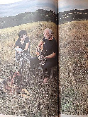 POLLY SAMPSON - DAVE GILMOUR - PINK FLOYD Telegraph Review UK Issue May 2016