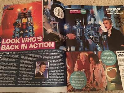 (UK) WE LOVE TV MAGAZINE APRIL 2017 PETER CAPALDI DR WHO JOHN SIMM DANIEL MAYS