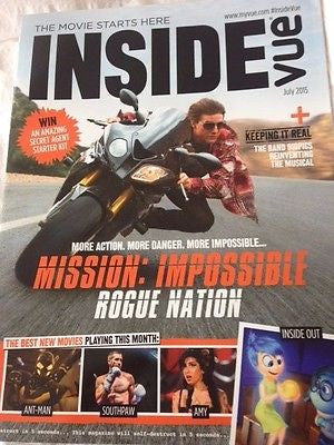 VUE MAGAZINE JULY 2015 TOM CRUISE MISSION: IMPOSSIBLE ROUGE NATION MILES TELLER